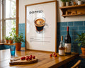 Doppio Coffee Recipe Poster - GroovyGrove