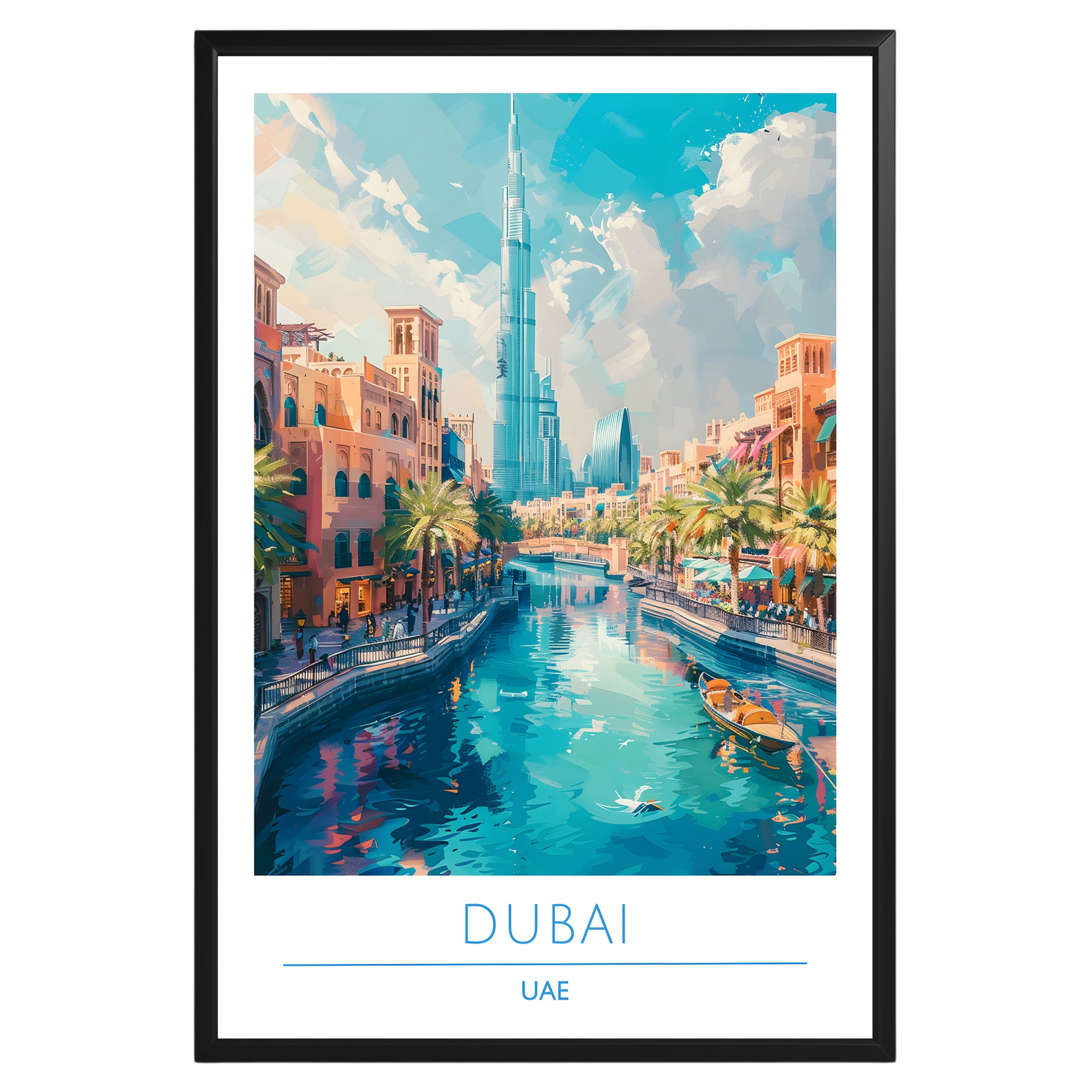 Dubai United Arab Emirates Poster - GroovyGrove