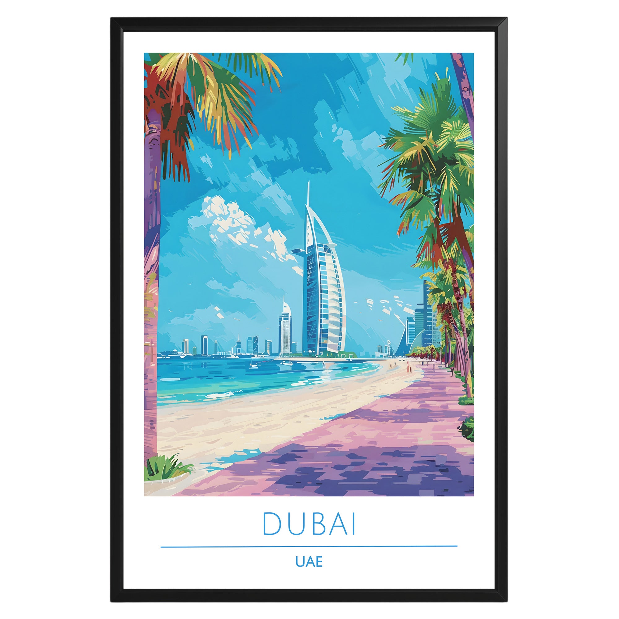 Dubai United Arab Emirates Poster - GroovyGrove