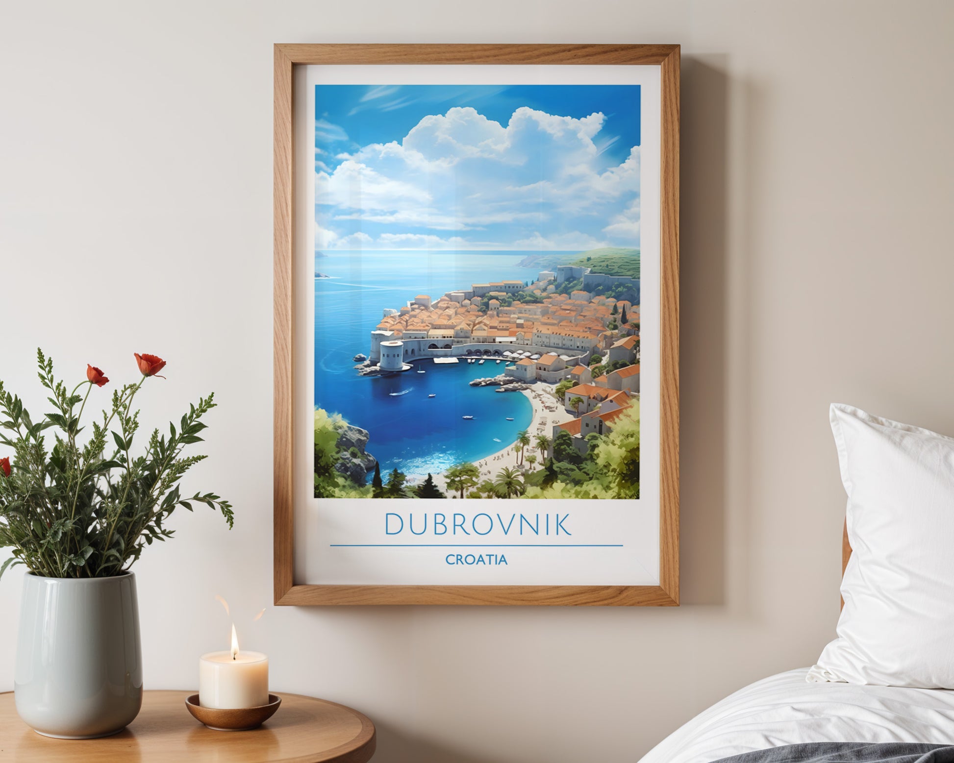 Dubrovnik Croatia Poster - GroovyGrove