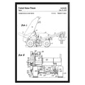 Dump Truck 1979 Patent Poster - GroovyGrove