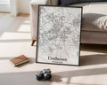 Eindhoven Netherlands City Map Poster - GroovyGrove