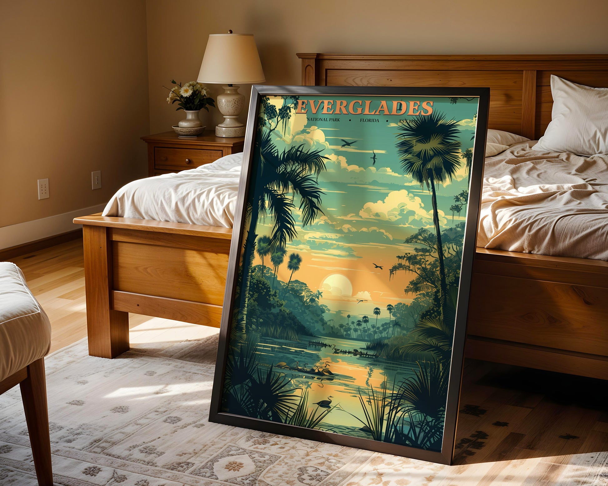 Everglades National Park Vintage Poster - GroovyGrove