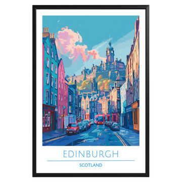 Edinburgh Scotland Poster - GroovyGrove