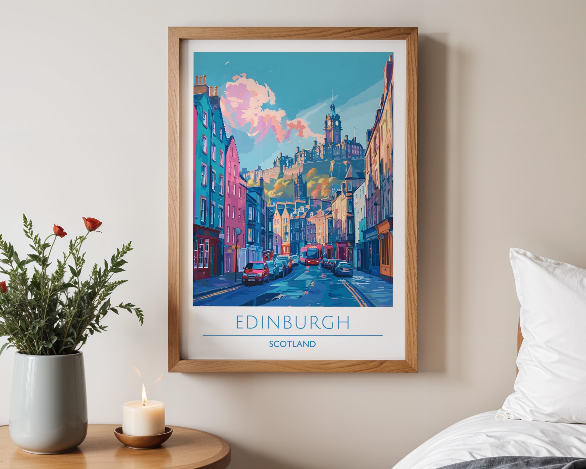 Edinburgh Scotland Poster - GroovyGrove