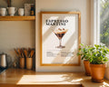 Espresso Martini Cocktail Recipe Poster - GroovyGrove