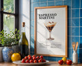 Espresso Martini Cocktail Recipe Poster - GroovyGrove