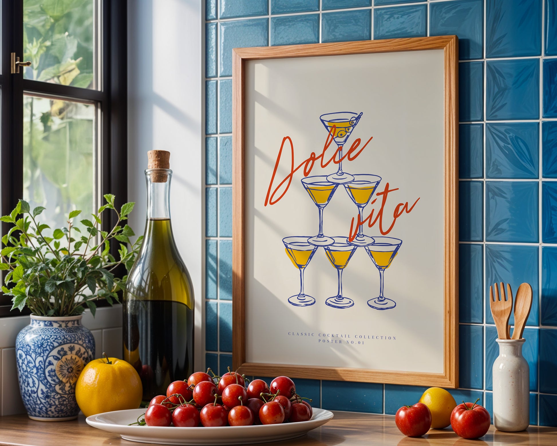 Dolce Vita Cocktail Poster - GroovyGrove