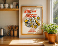 Wine and Cheese Poster - GroovyGrove