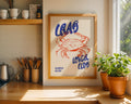 Crab Lover Club Poster - GroovyGrove