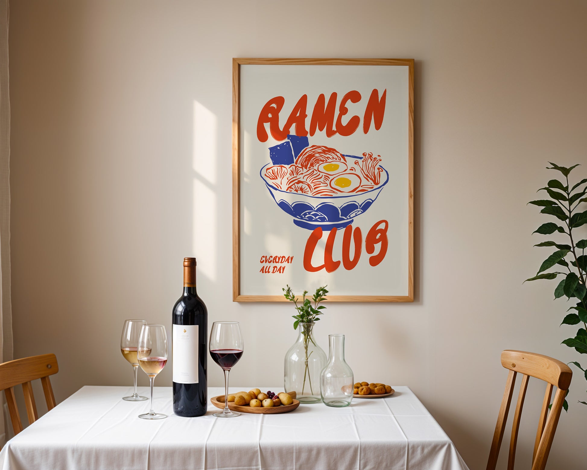 Ramen Club Poster - GroovyGrove