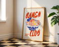 Ramen Club Poster - GroovyGrove