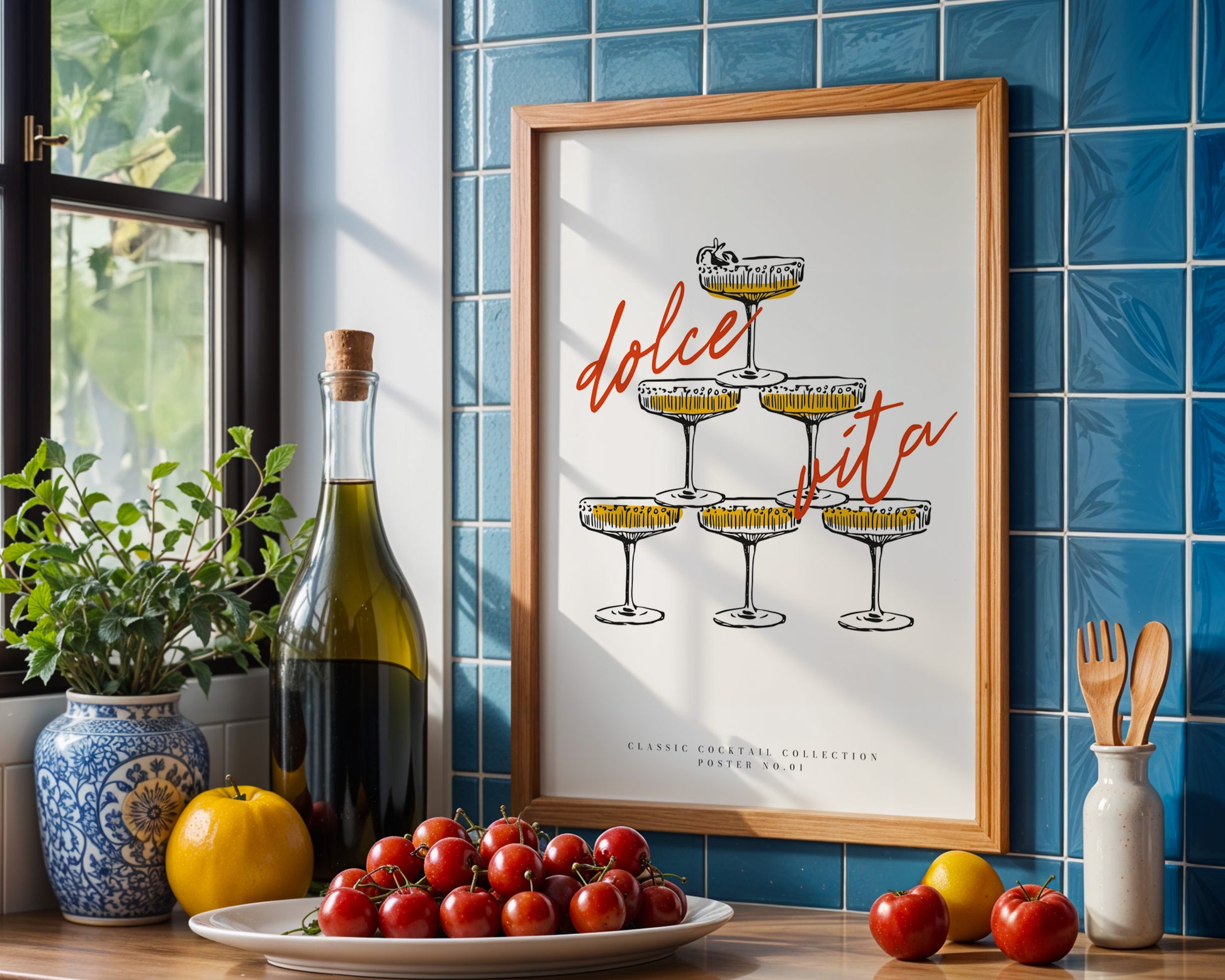 Dolce Vita Cocktail Poster - GroovyGrove