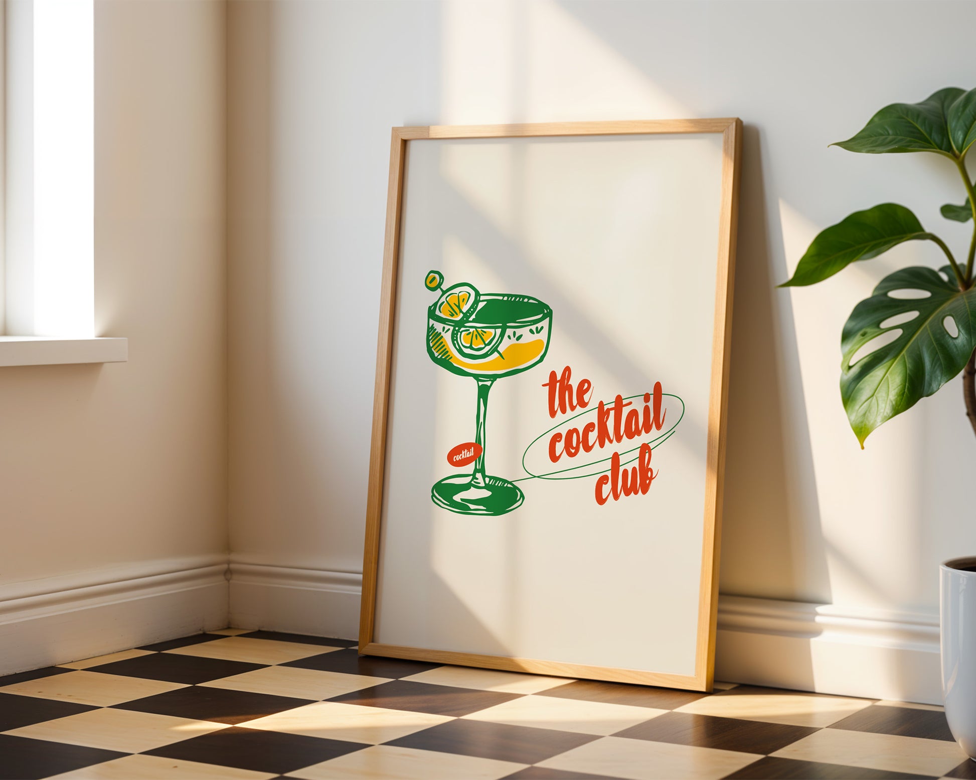 The Cocktail Club Poster - GroovyGrove