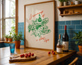 Champagne Brunch Punch Poster - GroovyGrove