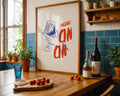 Cheers Cin Cin Poster - GroovyGrove