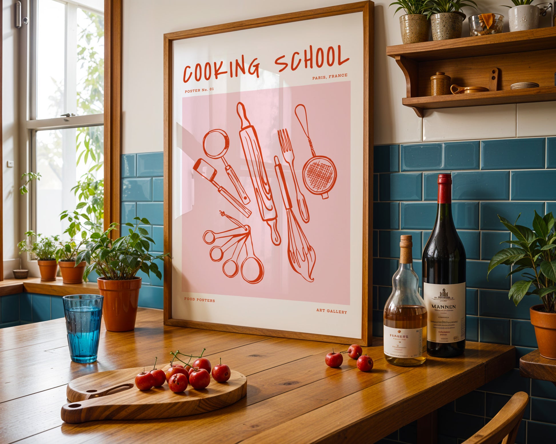 Cooking School Poster - GroovyGrove