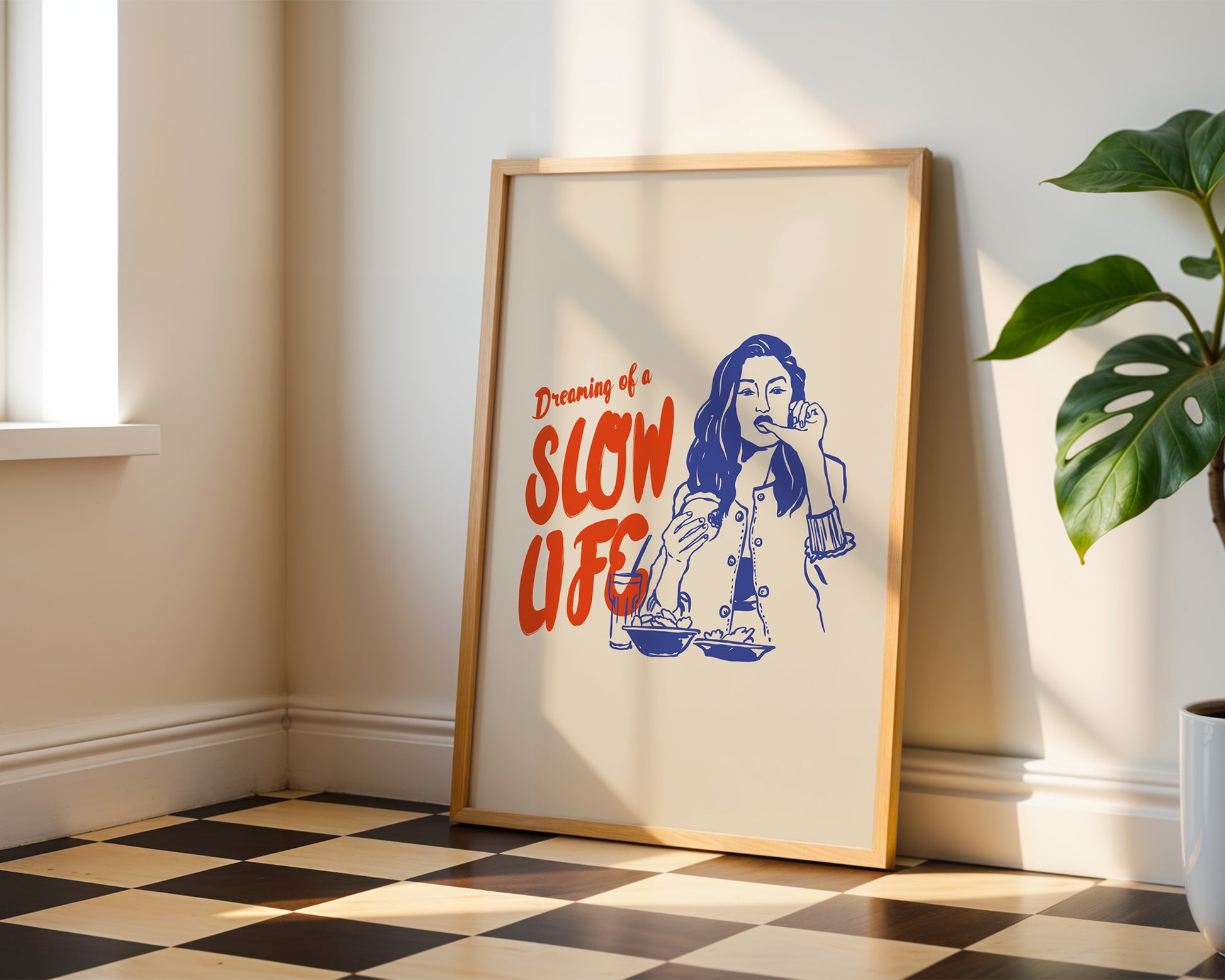 Dreaming Of A Slow Life Poster - GroovyGrove