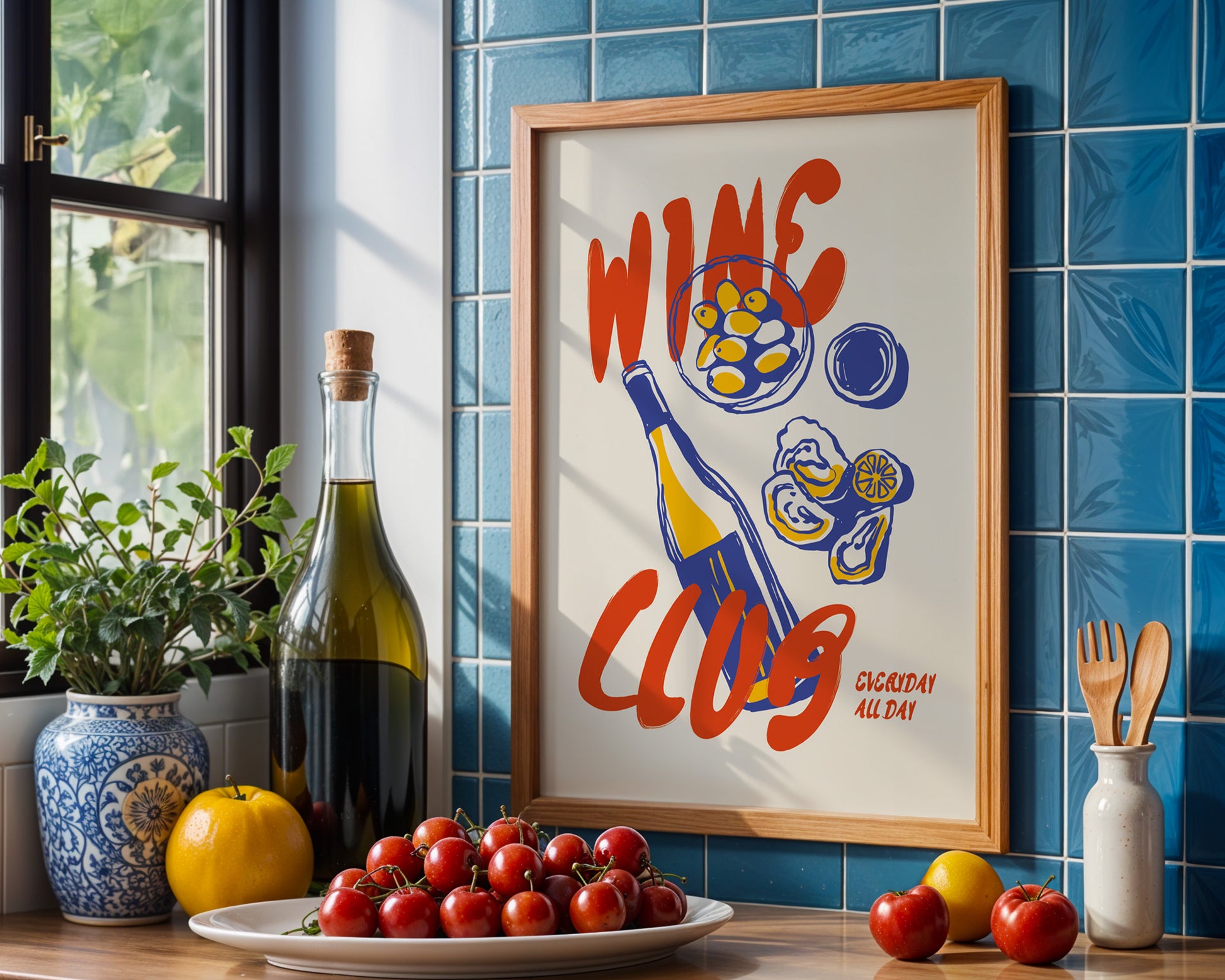 Wine Club Poster - GroovyGrove