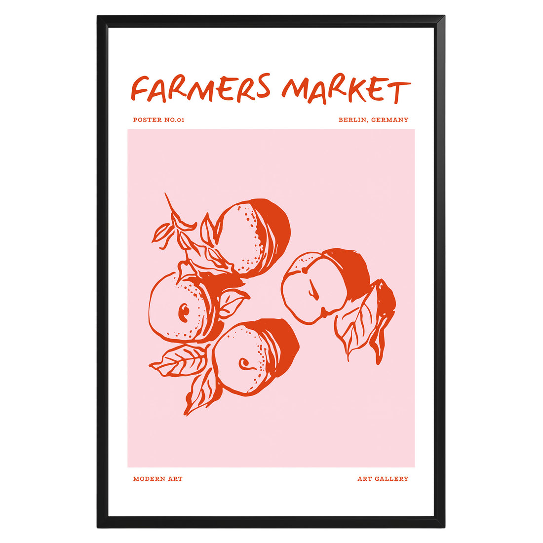 Farmers Market Poster - GroovyGrove