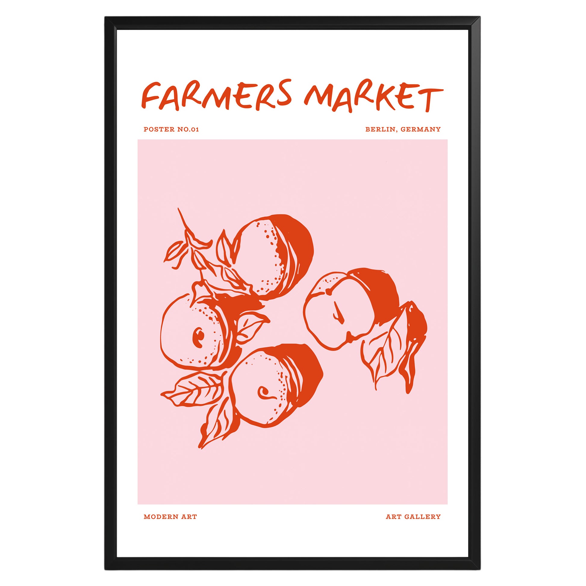 Farmers Market Poster - GroovyGrove