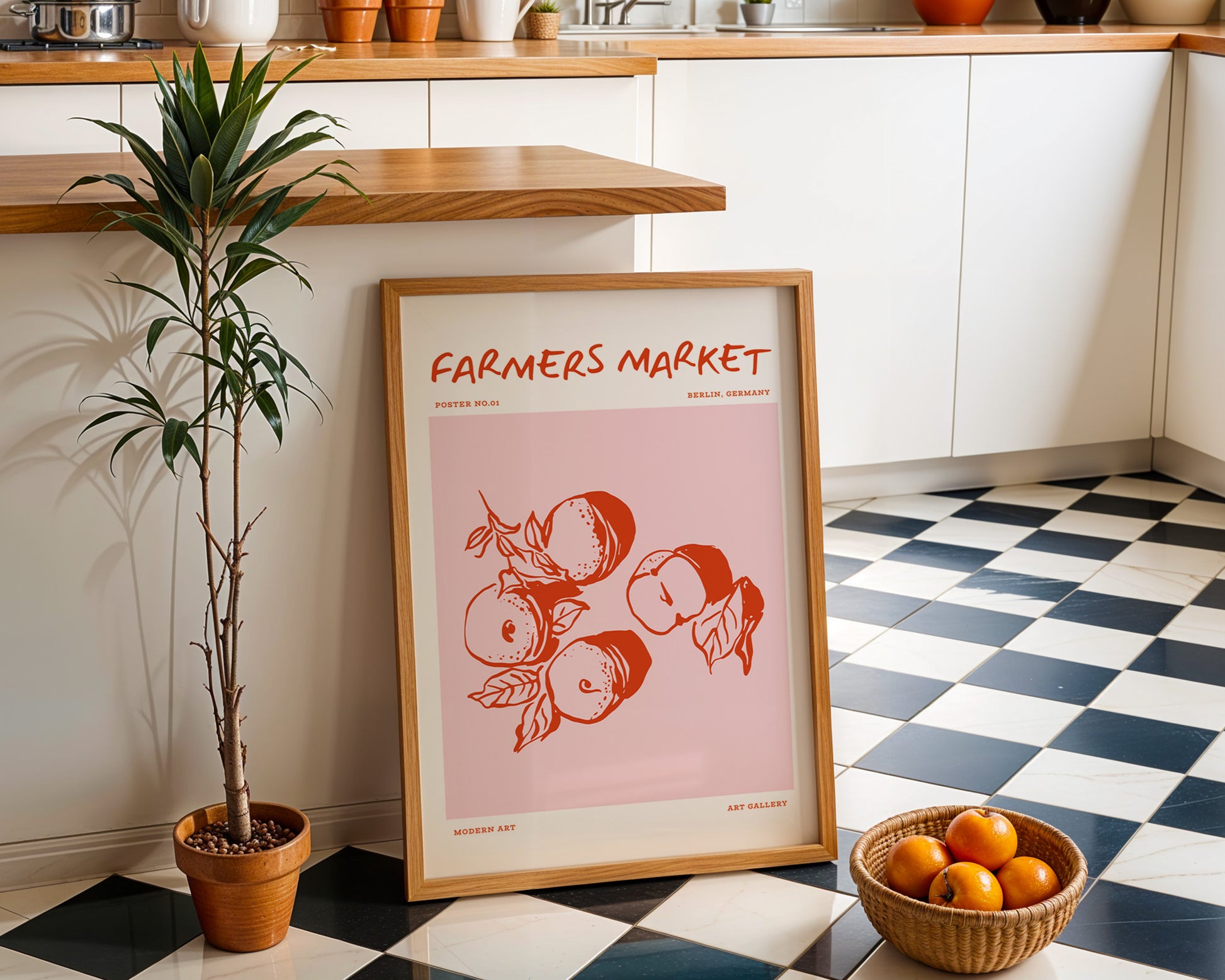 Farmers Market Poster - GroovyGrove