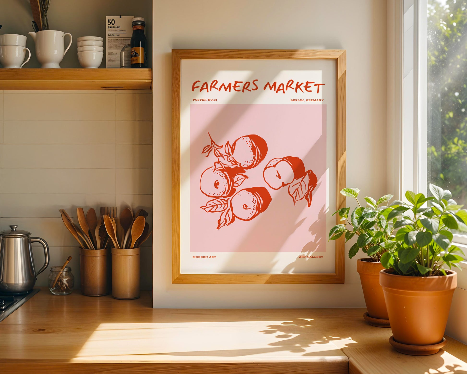 Farmers Market Poster - GroovyGrove