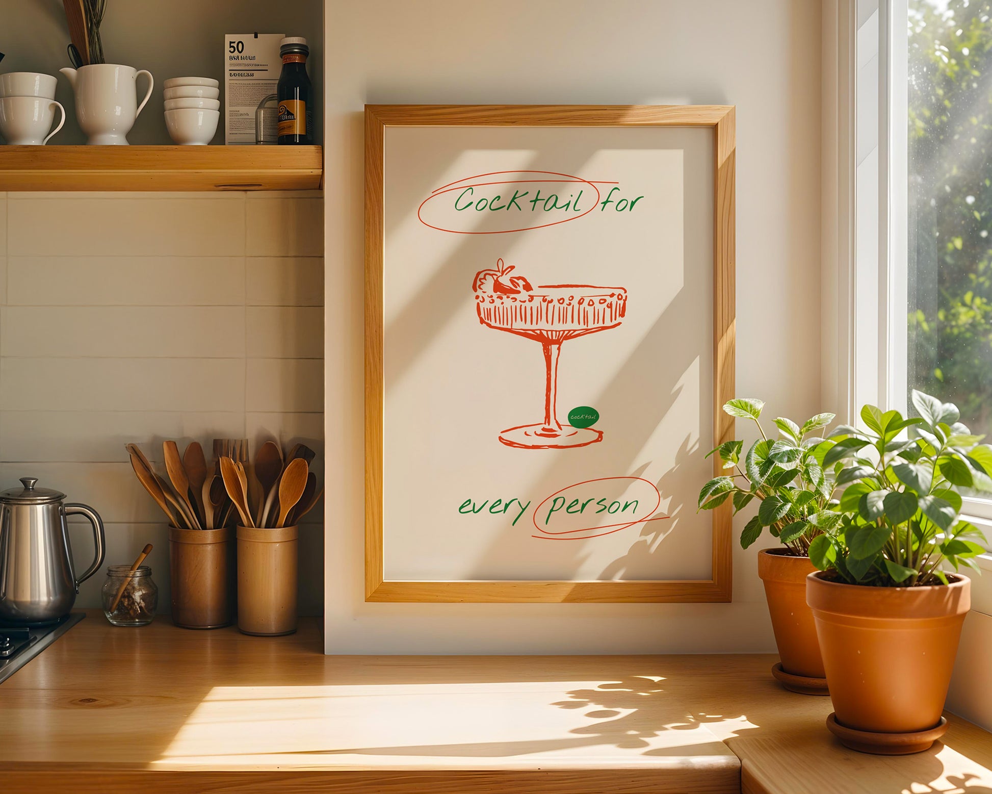 Cocktail For Every Person Poster - GroovyGrove