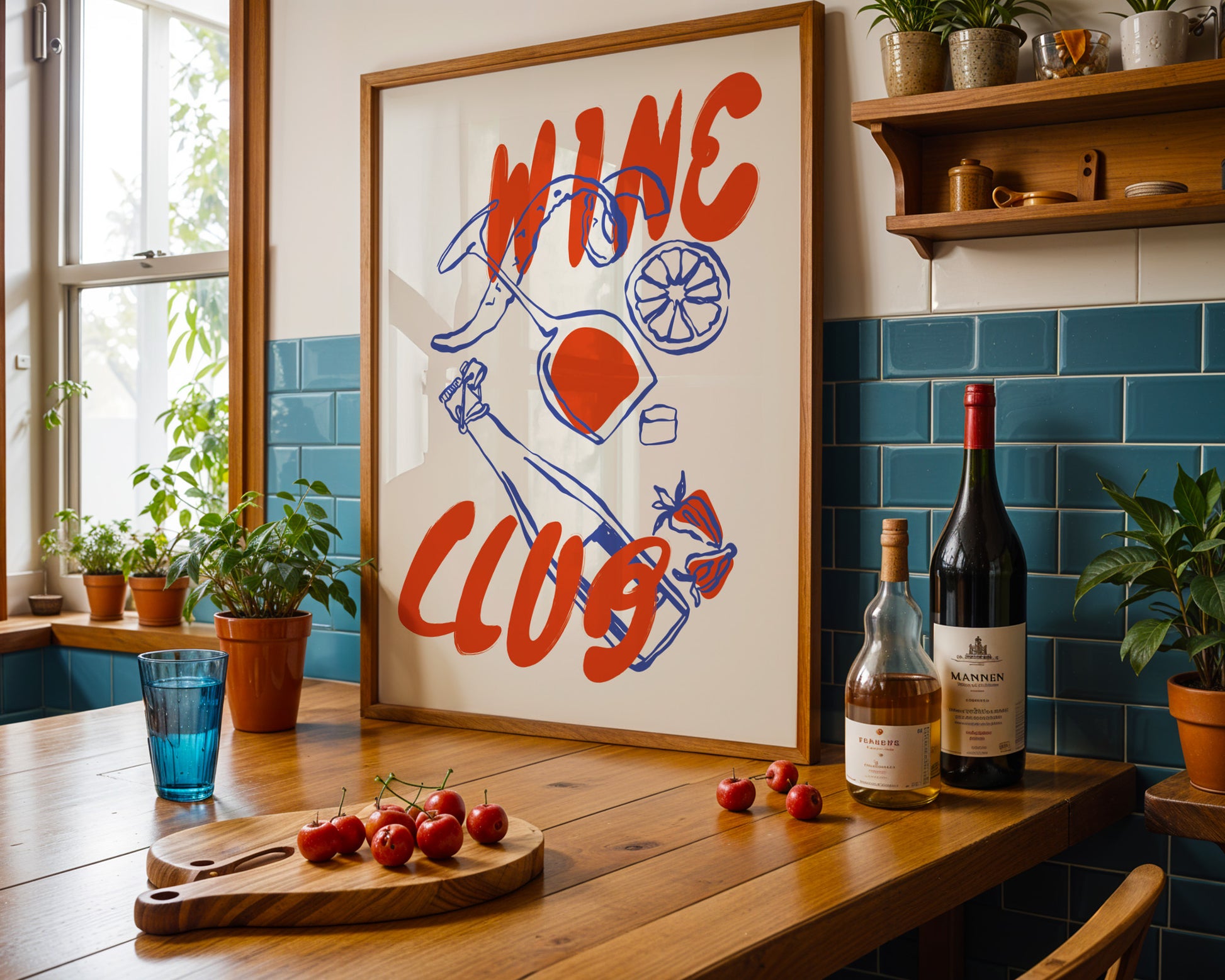 Wine Club Poster - GroovyGrove