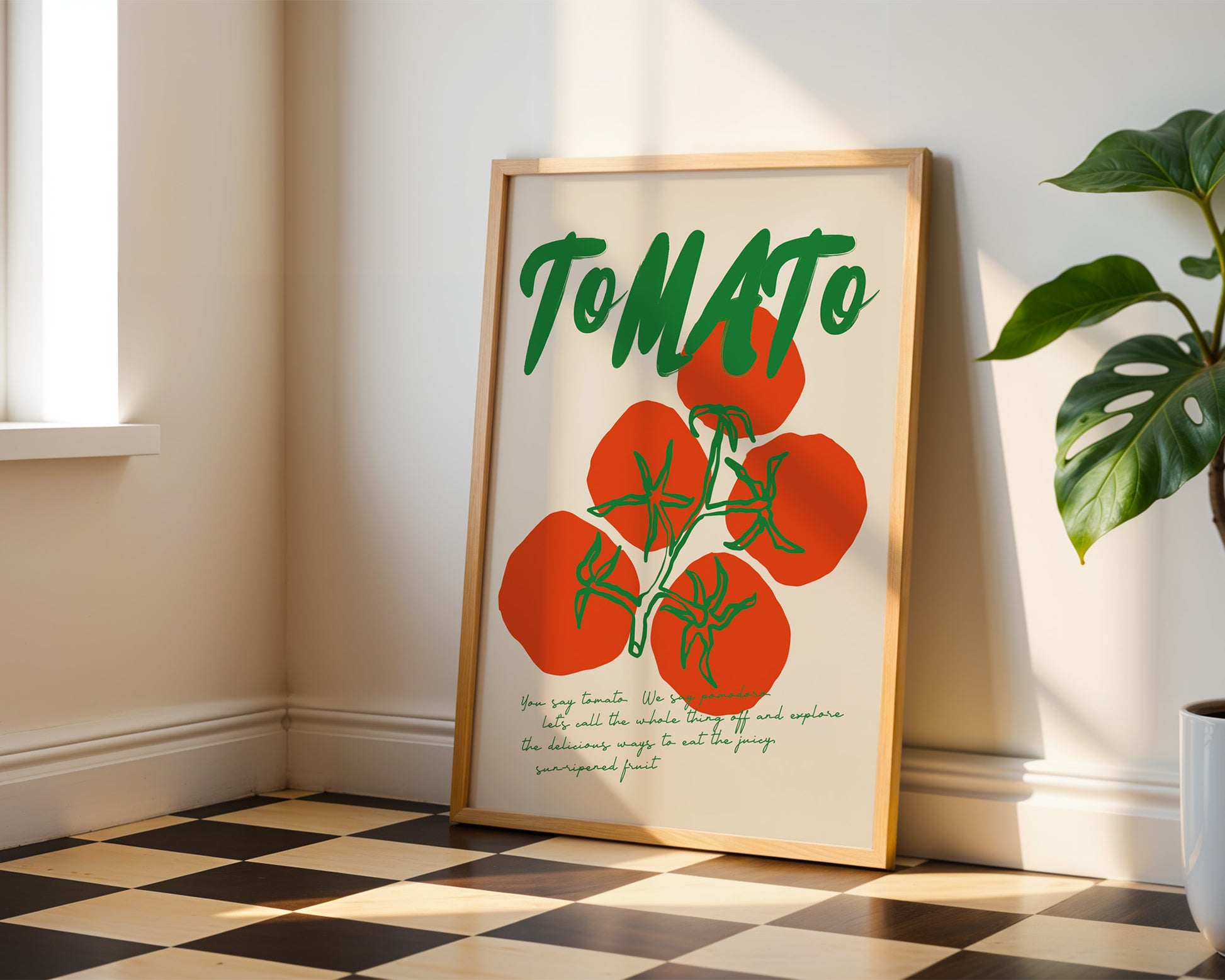 Tomato Poster - GroovyGrove