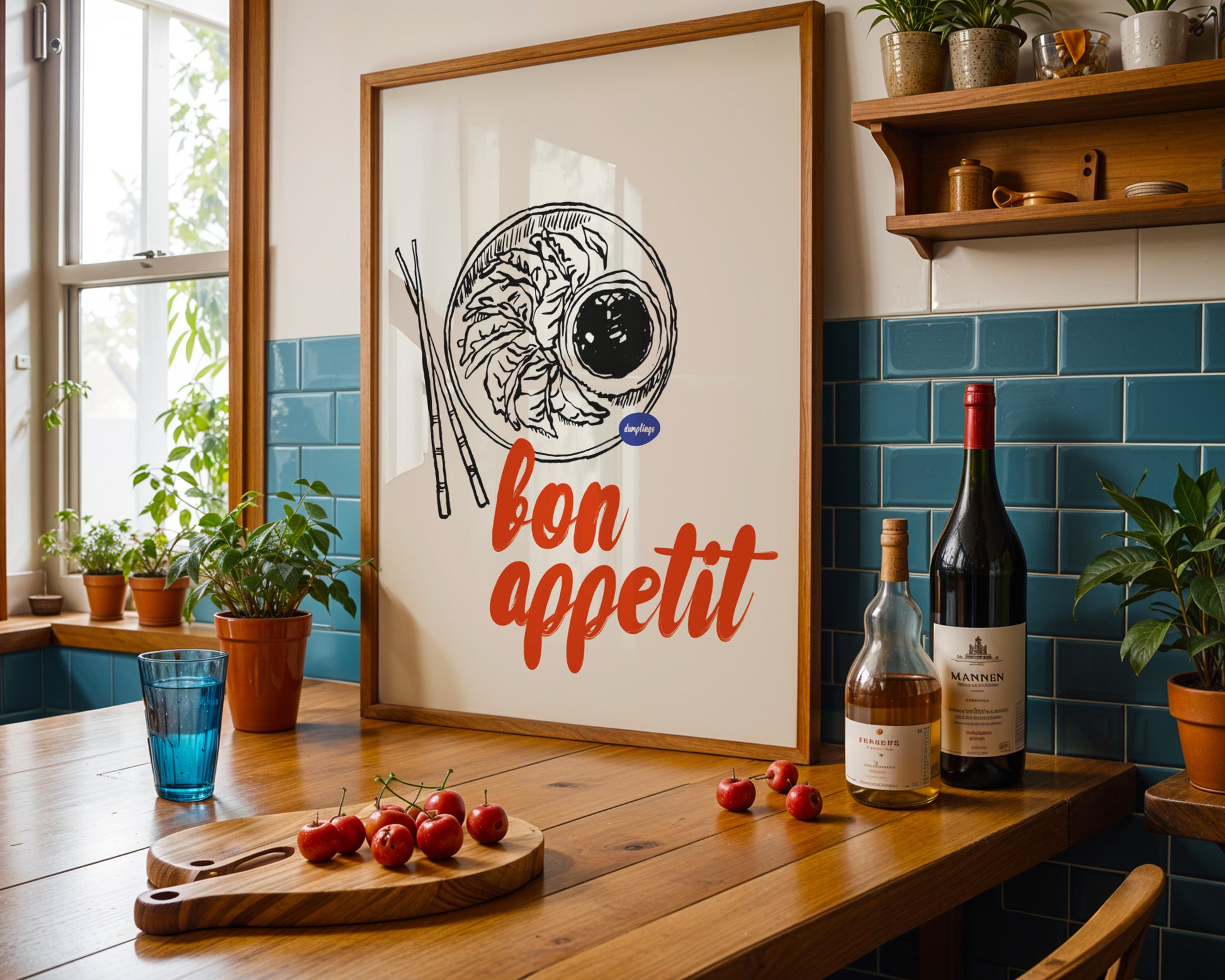 Bon Appétit Dumplings Poster - GroovyGrove