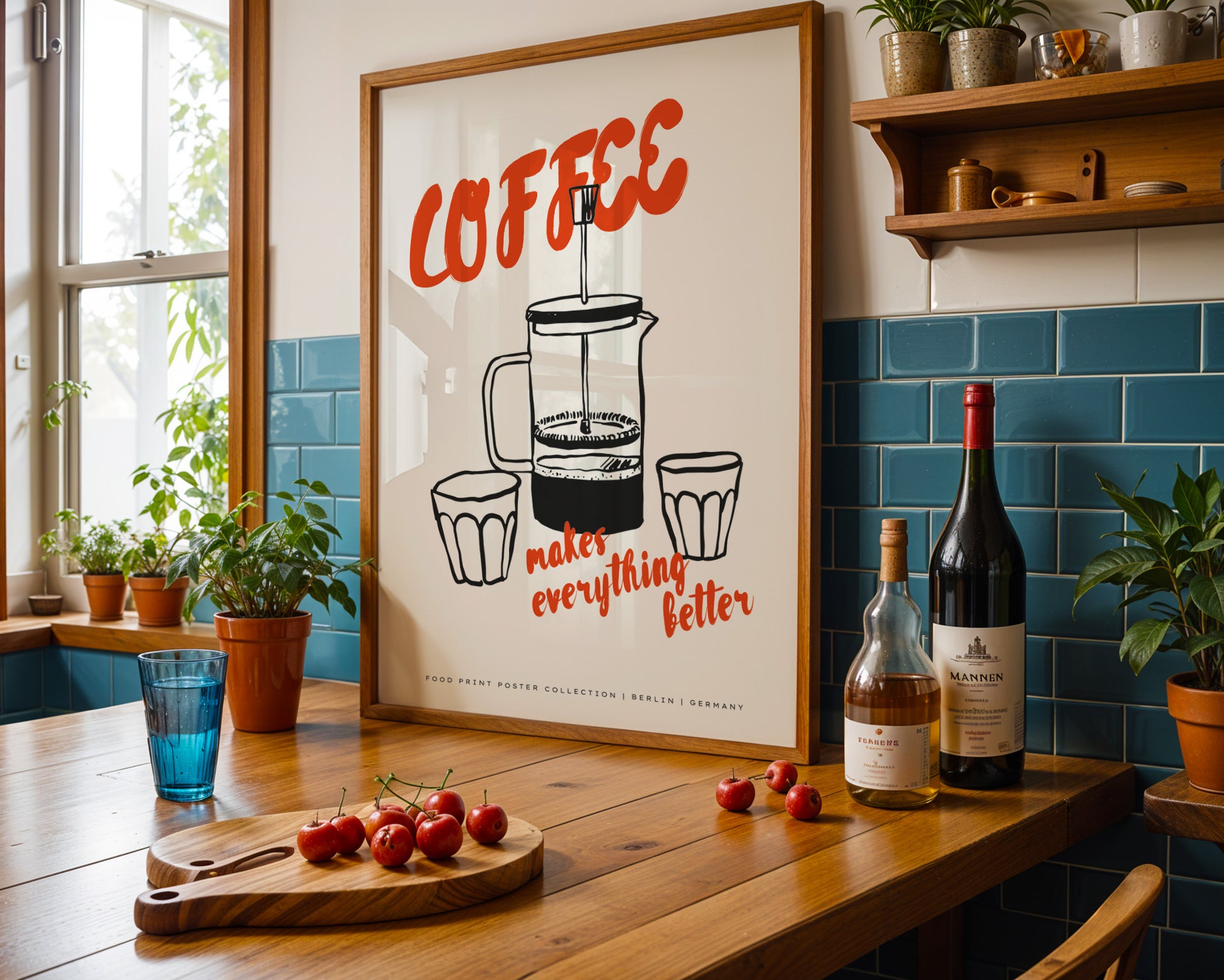 Coffee Makes Everything Better Poster - GroovyGrove