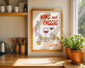 Wine and Cheese Poster - GroovyGrove