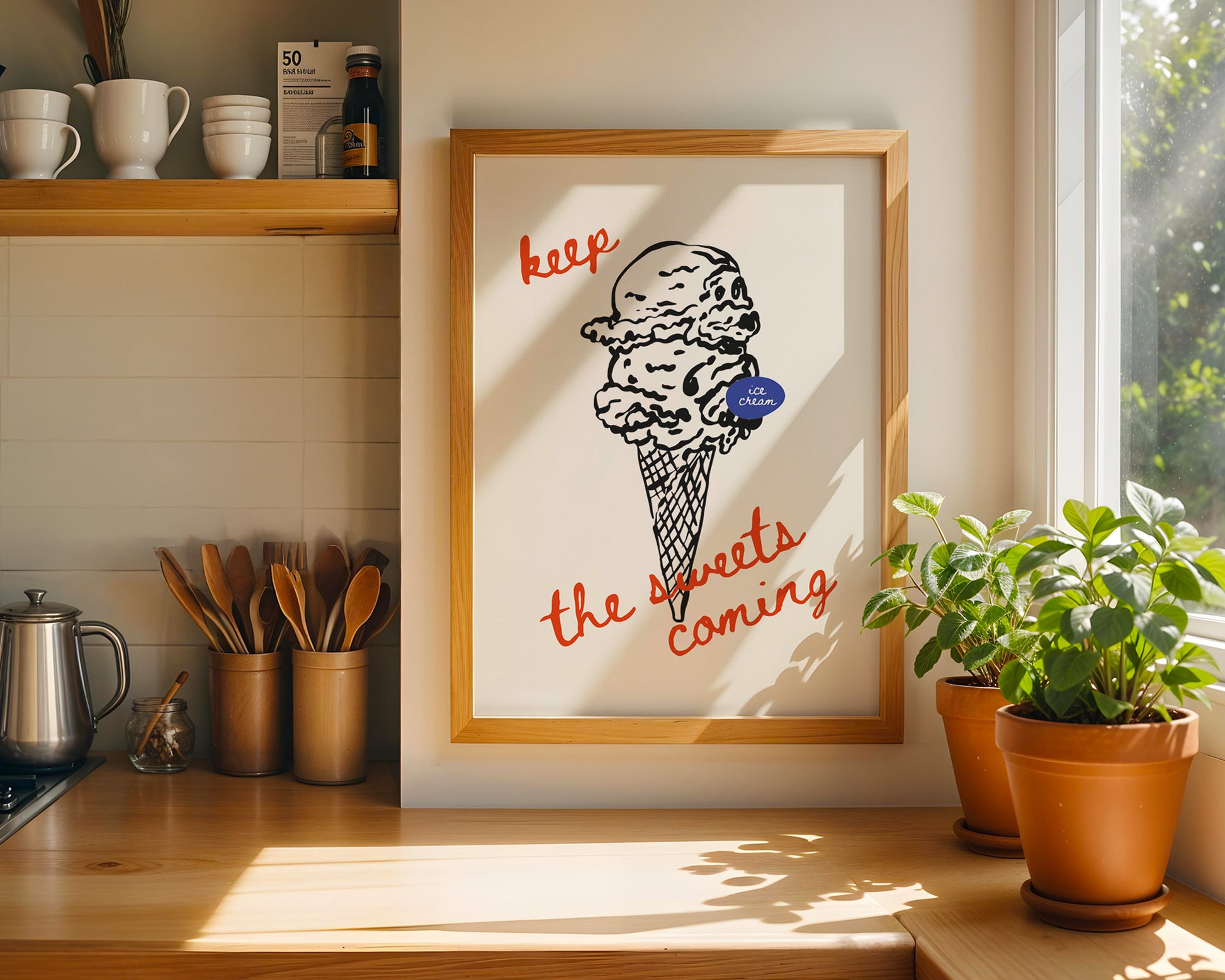 Ice Cream Poster - GroovyGrove