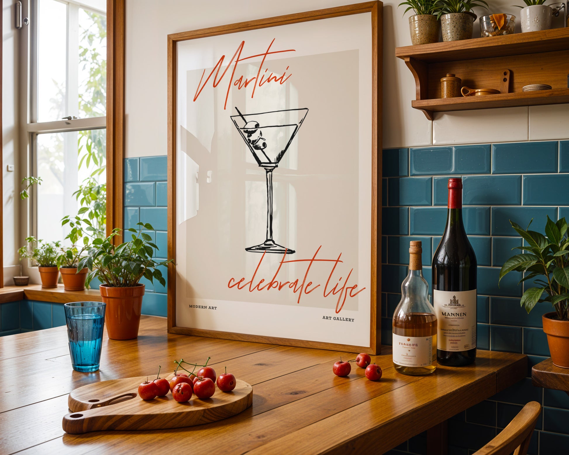 Martini Celebrate Life Poster - GroovyGrove