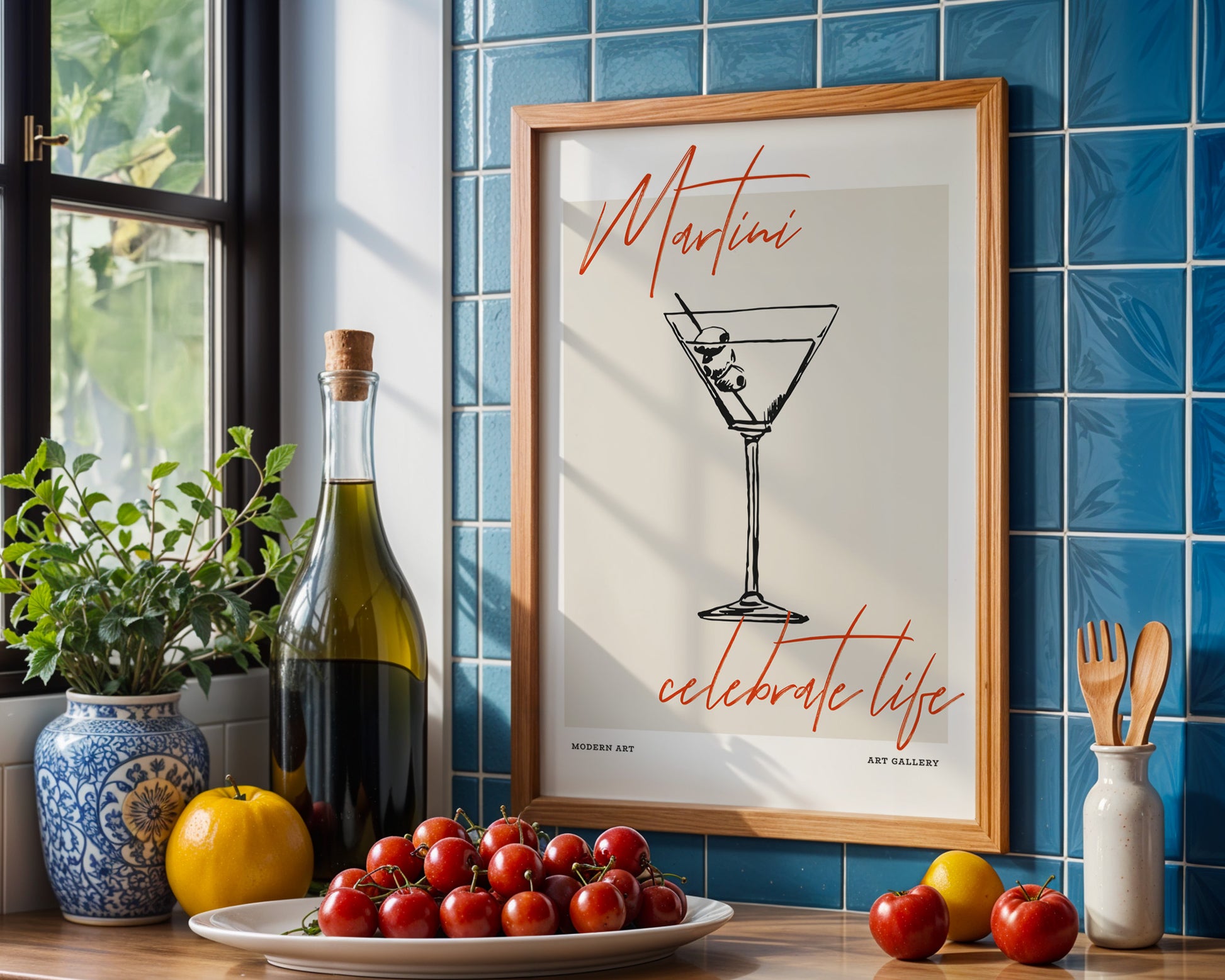 Martini Celebrate Life Poster - GroovyGrove