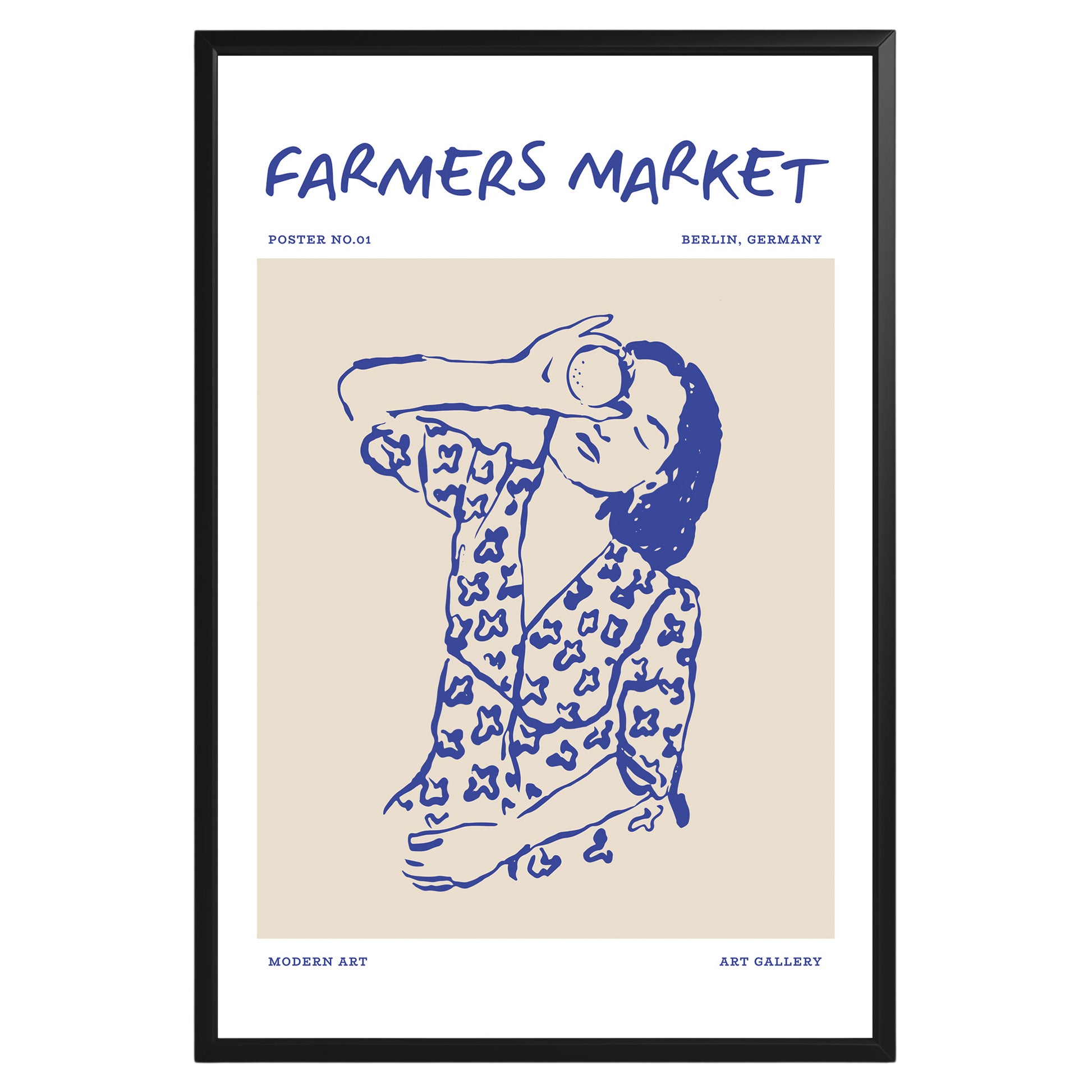 Farmers Market Poster - GroovyGrove