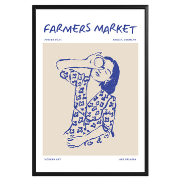 Farmers Market Poster - GroovyGrove