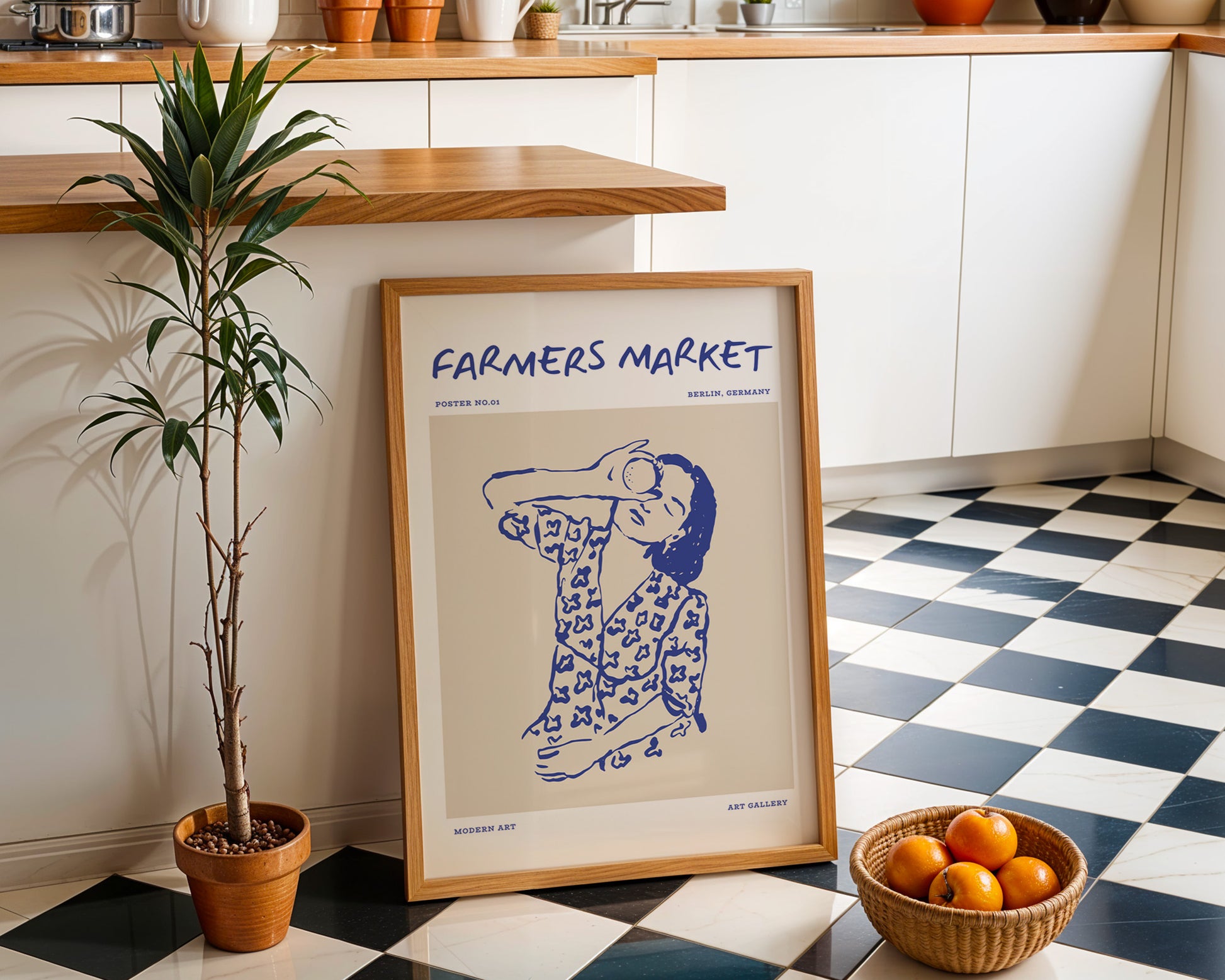 Farmers Market Poster - GroovyGrove