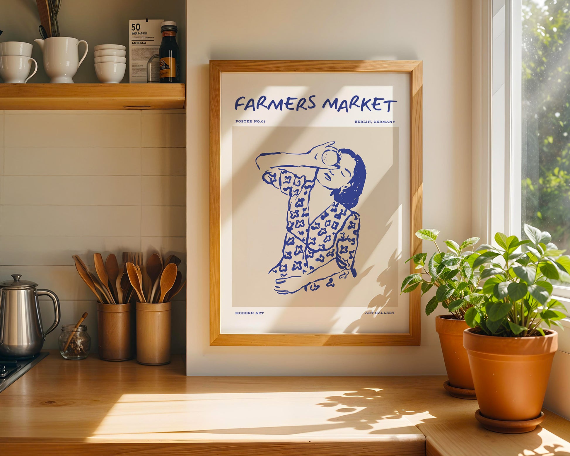 Farmers Market Poster - GroovyGrove