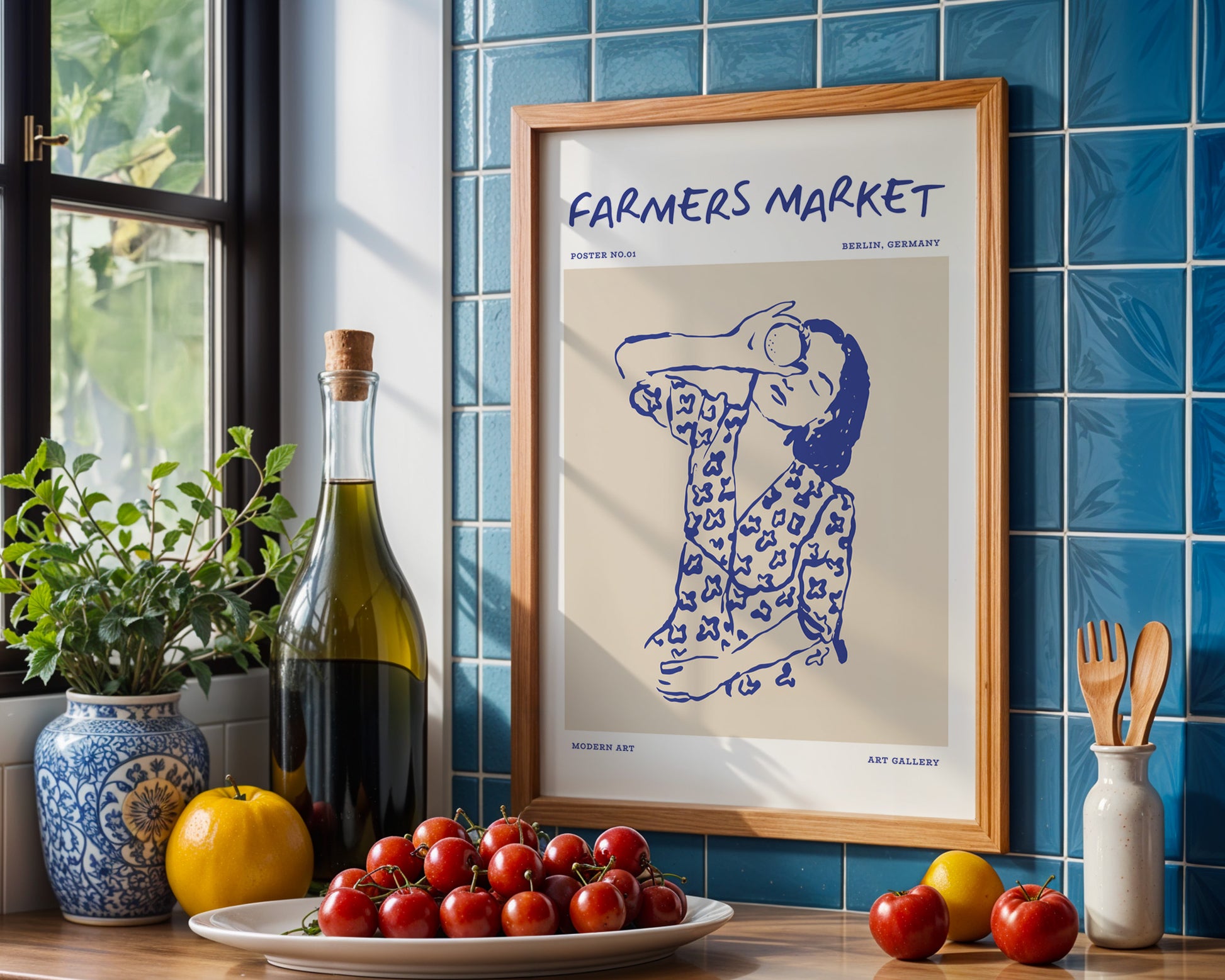 Farmers Market Poster - GroovyGrove