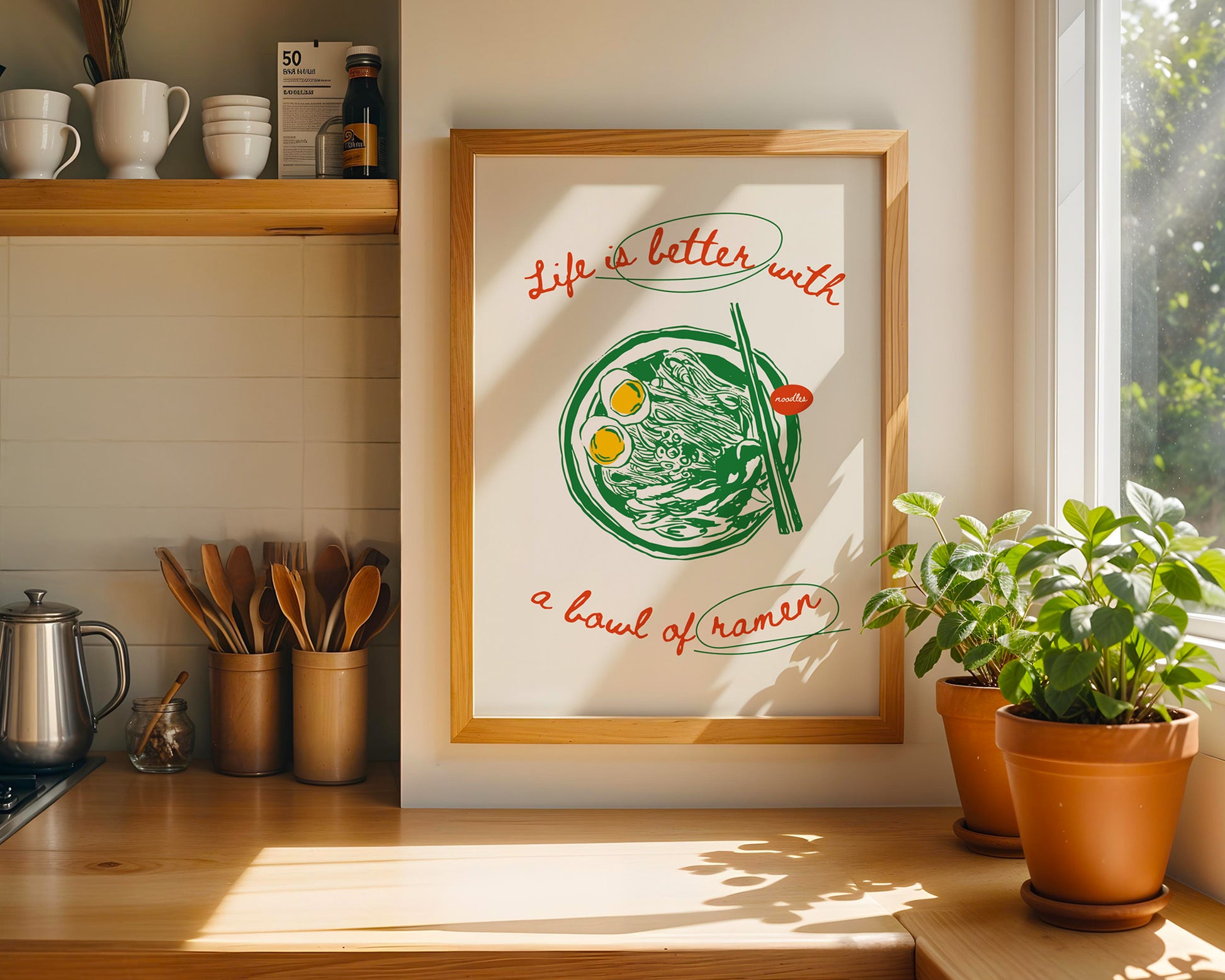 Ramen Noodles Poster - GroovyGrove