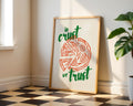 In Crust We Trust Pizza Poster - GroovyGrove