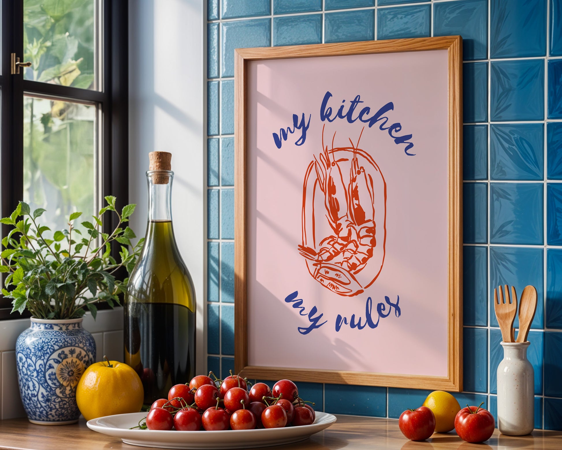 My Kitchen My Rules Poster - GroovyGrove