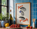 Flavors For Royalty Oysters Poster - GroovyGrove