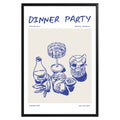 Dinner Party Poster - GroovyGrove