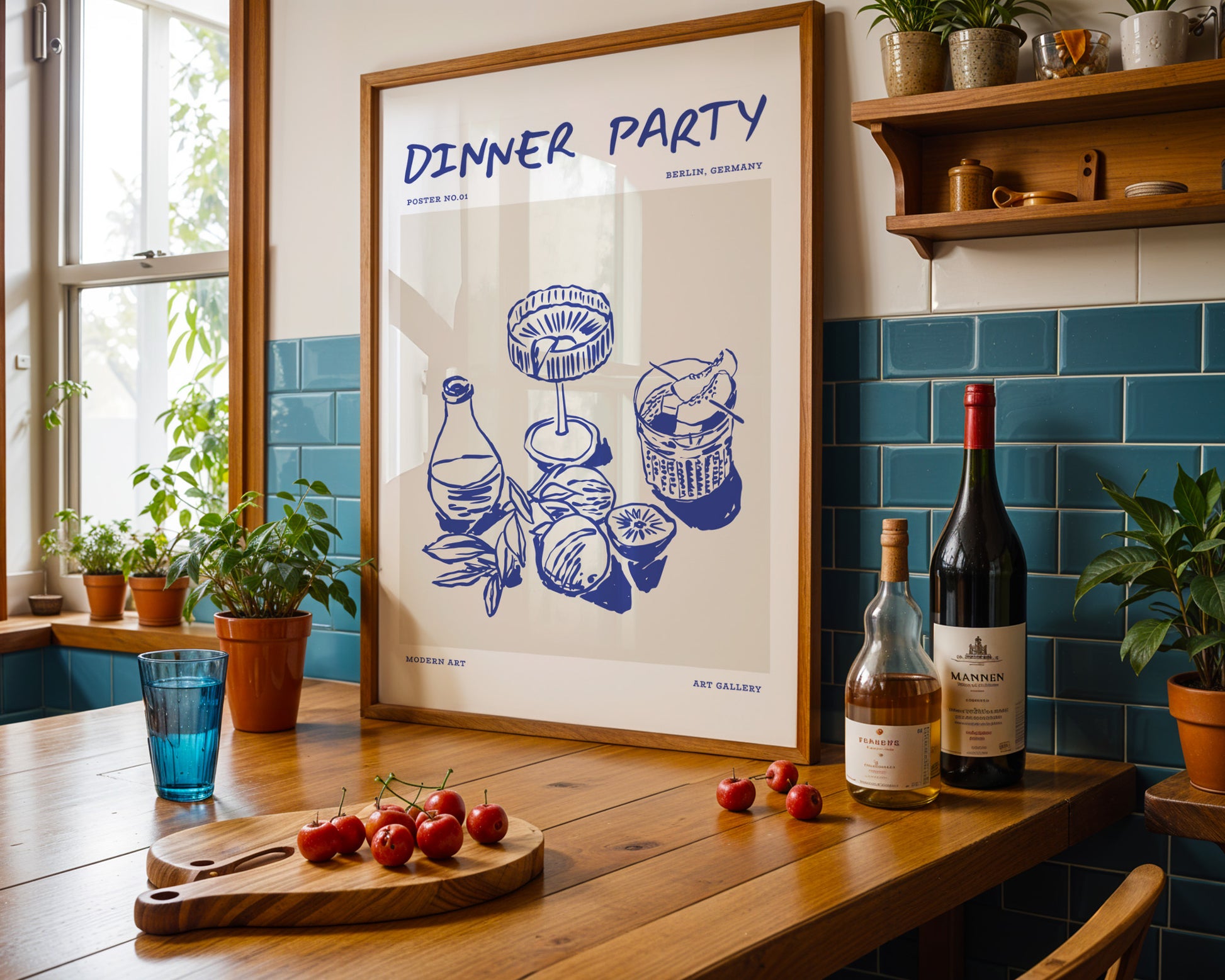 Dinner Party Poster - GroovyGrove