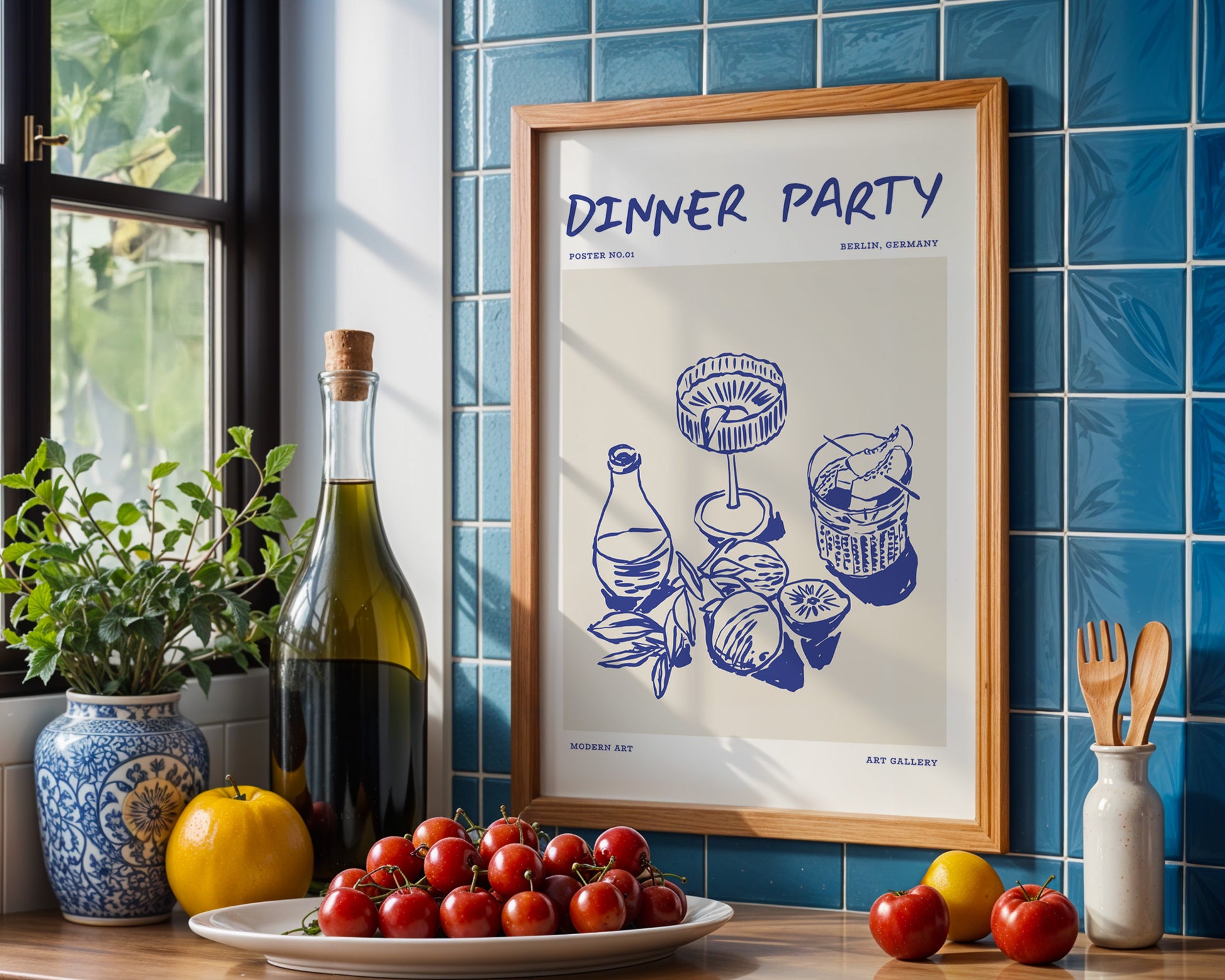 Dinner Party Poster - GroovyGrove