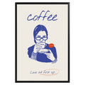 Love at First Sip Coffee Poster - GroovyGrove