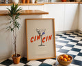 Cocktail Cin Cin Poster - GroovyGrove